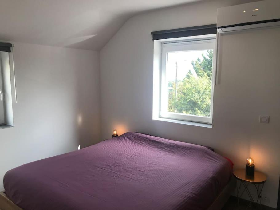 Huis Met Zonneterras, Tuin En Panoramisch Uitzicht Wellin Extérieur photo